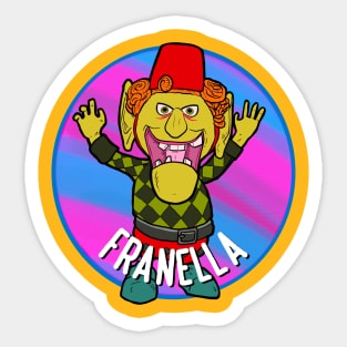 Franella - Chorlton and the wheelies Sticker